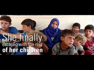 Mother Reunited With Son After Fleeing Islamic State in Mosul