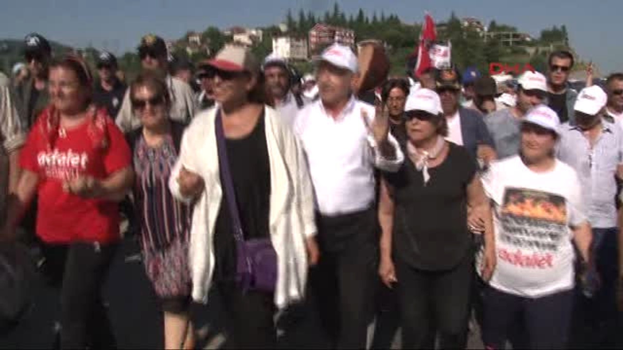 Kocaeli - CHP'nin 'Adalet Yürüyüşü'nün 18'inci Gününden Aktüel Görüntüler