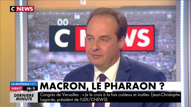 Jean-Christophe Lagarde (UDI): L'omniprésence de Macron n'est pas sans rappeler Nicolas Sarkozy