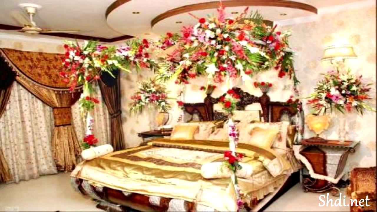 Romantic Wedding Bedroom Design Bridal Room Decoration 720p