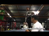 rios on his sparring partners getting hated on - EsNews Boxing