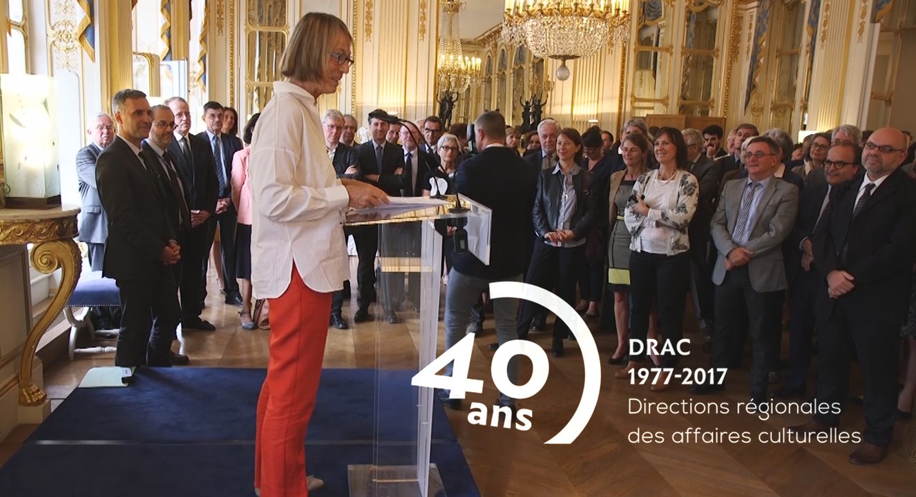 Célébration des 40 ans des DRAC