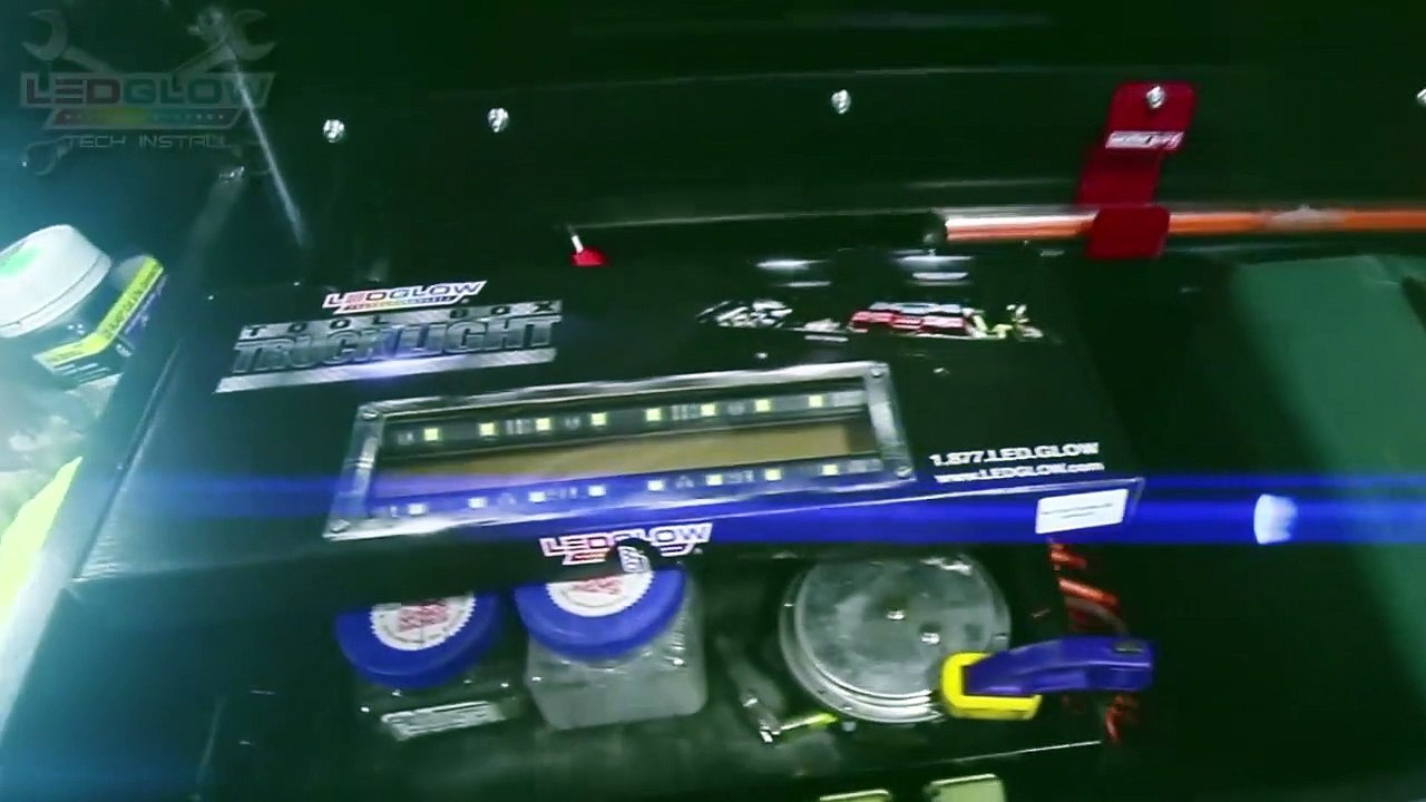 LEDGlow How To Install Tool Box Lights video Dailymotion