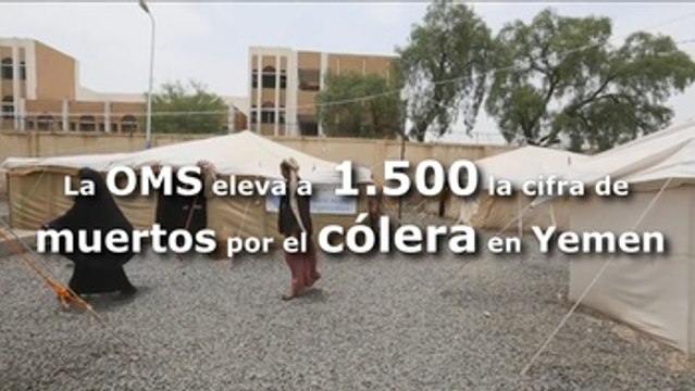 El cólera en el Yemen ha dejado ya 1.500 muertos