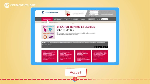 Création et reprise d'entreprise avec la CCI Saône-et-Loire