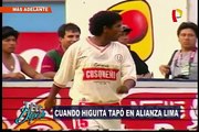VIDEO: René Higuita hizo el escorpión tapando por Alianza Lima