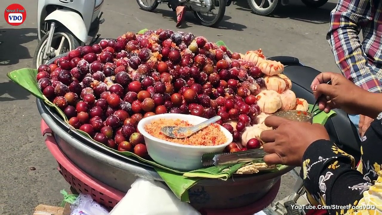 Asian Street Food, Fast Food Street in Asia, Cambodian Street food #239