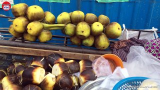 Palm Fruits - Asian Street Food, Fast Food Street in Asia, Cambodian Street food #236