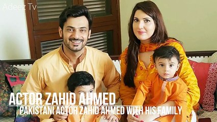 Zahid Ahmed with his Family