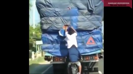 Heboh! Aksi Bajing Loncat Tertangkap Kamera Beraksi Disiang Bolong!