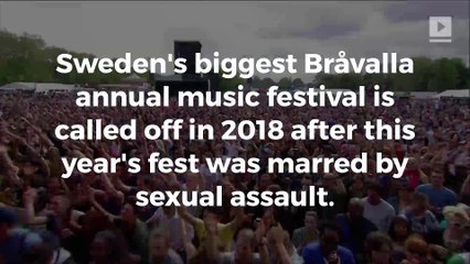 Swedish music fest canceled after wave of sexual assault cases