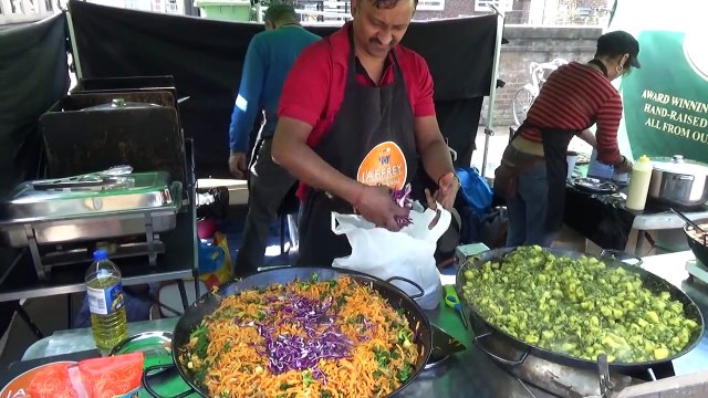 Kerala Vegetable Thoran A Dry Curry Recipe - Indian Street Food by Jafferys Pakoras & More London