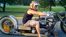Rat Rod bike -redneck limo-