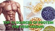 TOP 10 SOURCES OF PROTEIN FOR VEGETARIANS