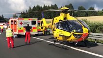 Más de 30 heridos por un accidente de autobús en Baviera