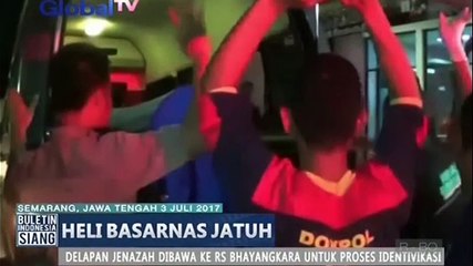 Delapan Korban Jenazah Heli Basarnas Dibawa ke RS Bhayangkara