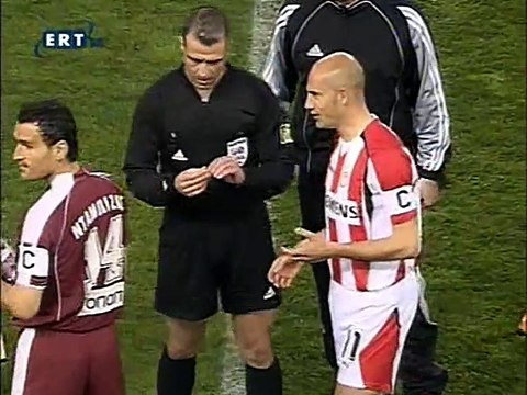 Ολυμπιακός-ΑΕΛ 3-1 2005-06 Ημιτελικός κυπέλλου-Θοδωρής Βουτυρίτσας δηλώσεις