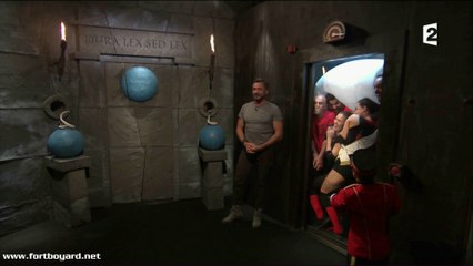 Fort Boyard 2017 : séquence de l'Ascenseur vers la Salle des aventures