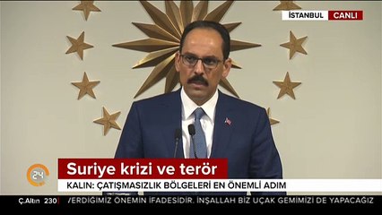 Download Video: Cumhurbaşkanlığı Sözcüsü Kalın: Türkiye ulusal çıkarlarını korumak için kimseden izin almaz