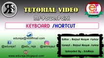 Keyboard Shortcuts - 9 - MS-PowerPoint (edureja.blogspot.com) - Rejaul Hoque Sarkar