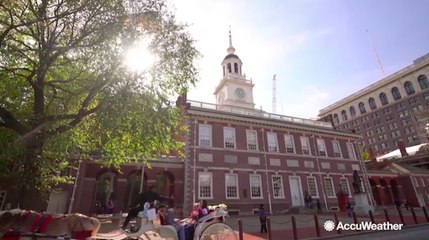 What was the weather like on July 4, 1776?