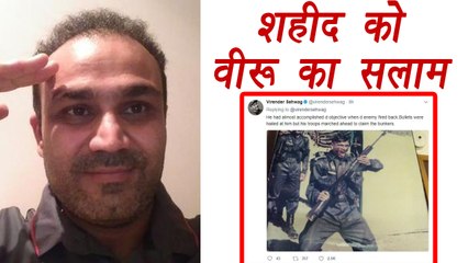 Virender Sehwag pays tribute to Captain Manoj Kumar Pandey | वनइंडिया हिंदी