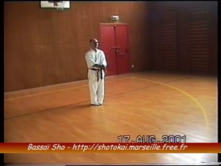 Bassai sho - Shotokai - Sensei Hagopian