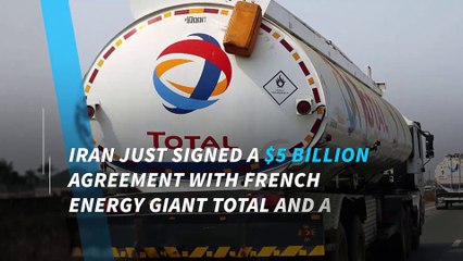 Iran signs $5B gas deal with French energy giant