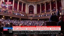 Le Congrès respecte une minute de silence en mémoire de Simone Veil en présence d'Emmanuel Macron - VIDEO