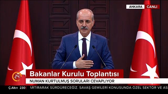 Numan Kurtulmuş darbe girişimine ilişkin: O hain teşebbüsün kenarında,kıyısında,köşesinde olan herkesi lanetliyoruz