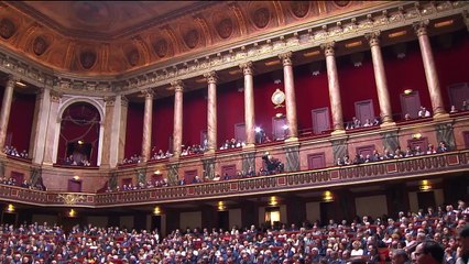 Emmanuel Macron au Congrès : la France doit se libérer des "forces de l'aliénation"
