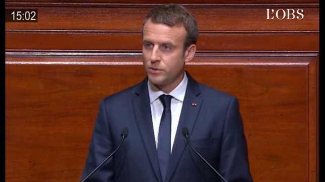 Congrès : Macron veut changer les institutions