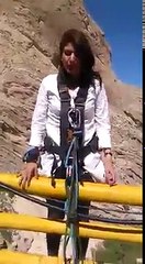 Girl was pushed 1000 meters down