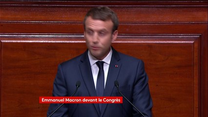 "Je souhaite la suppression de la Cour de justice de la République", Emmanuel Macron #CongresVersailles