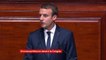 "Notre devoir est d'émanciper nos citoyens (...) leur permettre de pouvoir faire là où nos règles entravent au prétexte de protéger", Macron
