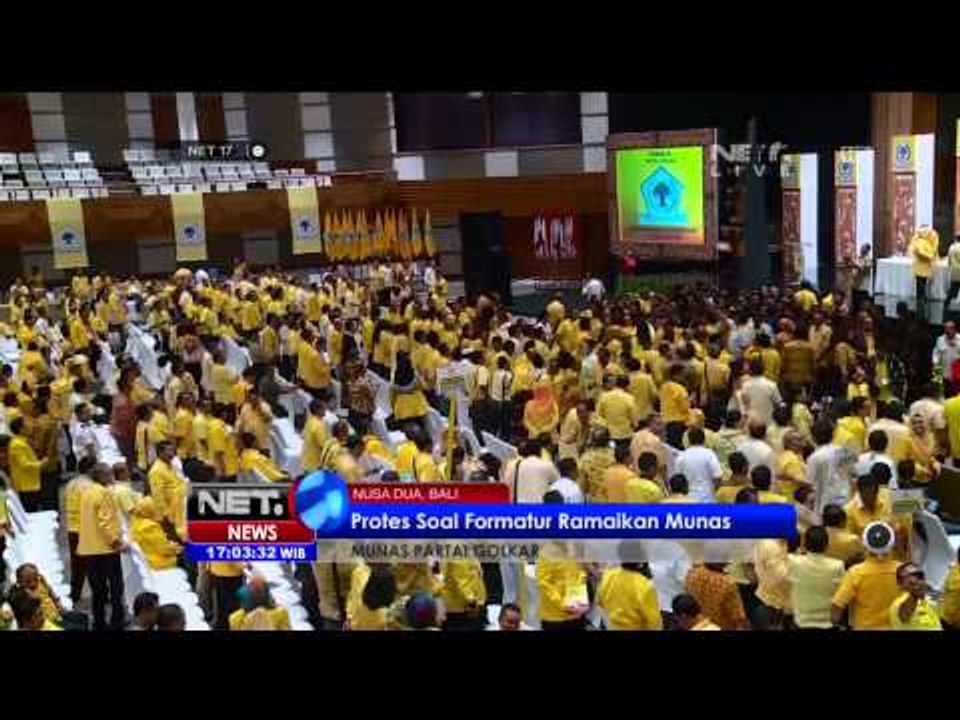 Live Munas Partai Golkar Pendaftaran Caketum Partai Golkar baru saja dibuka - NET17