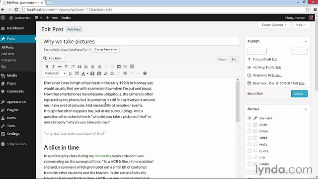 How to Add Images on your Blog/News Posts