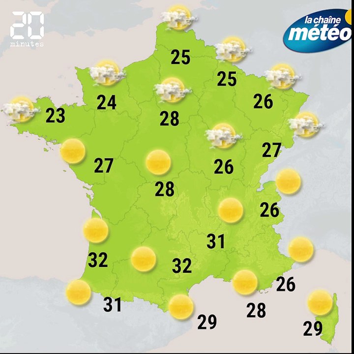 Météo : Chaud devant !
