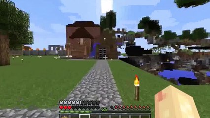 ROLEPLAY Minecraft Survival Adventure New Neighbor in Town RadioJh Audrey & SallyGreen