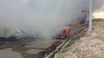 Denizli Katı Yakıt Üretim Tesisinde Korkutan Yangın