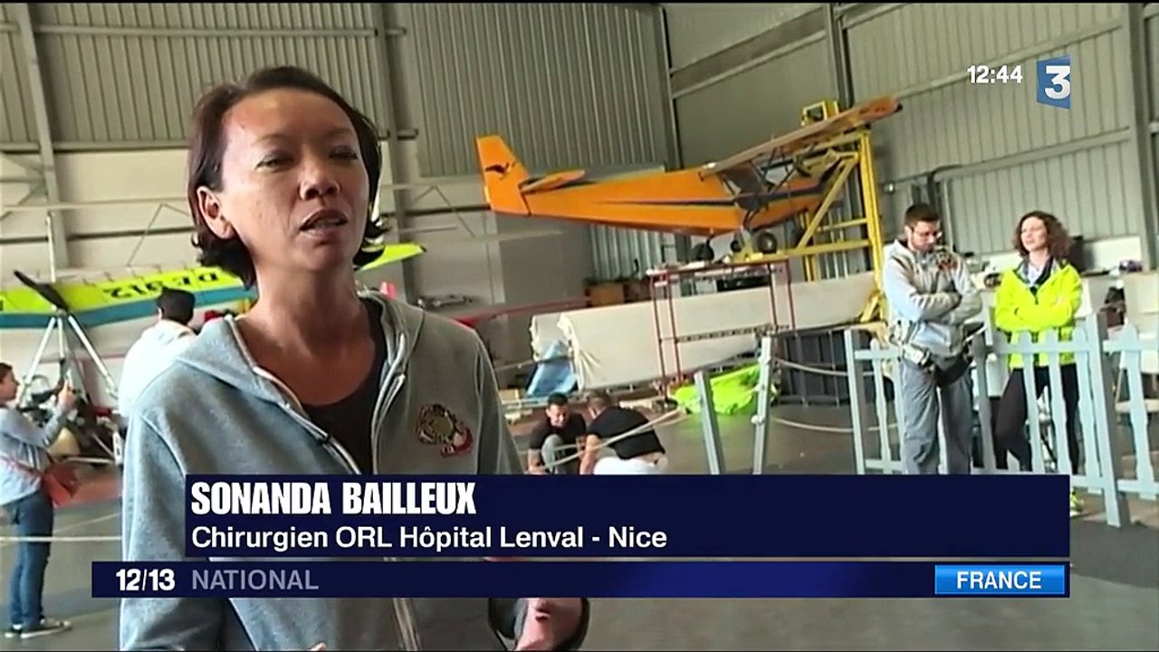 Initiative : des enfants malades initiés au saut en parachute