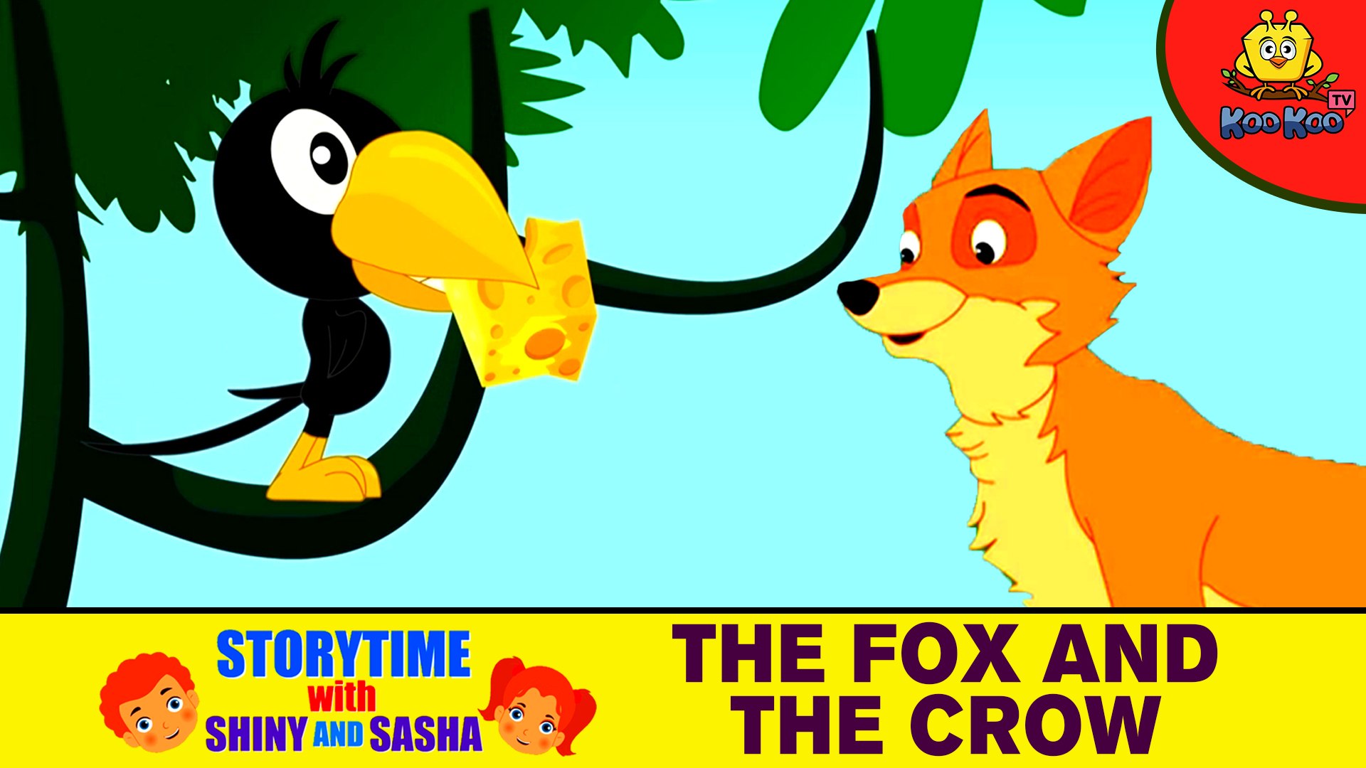 The Fox and The Crow | Kids Moral Stories | Stories For Kids In English |  Koo Koo Tv - video Dailymotion