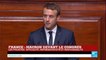 Macron: "mieux endiguer" les "grandes migrations" par le contrôle et la lutte contre les trafics
