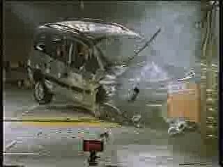 Crash Test EuroNCAP Opel Zafira 1.8 (2001)