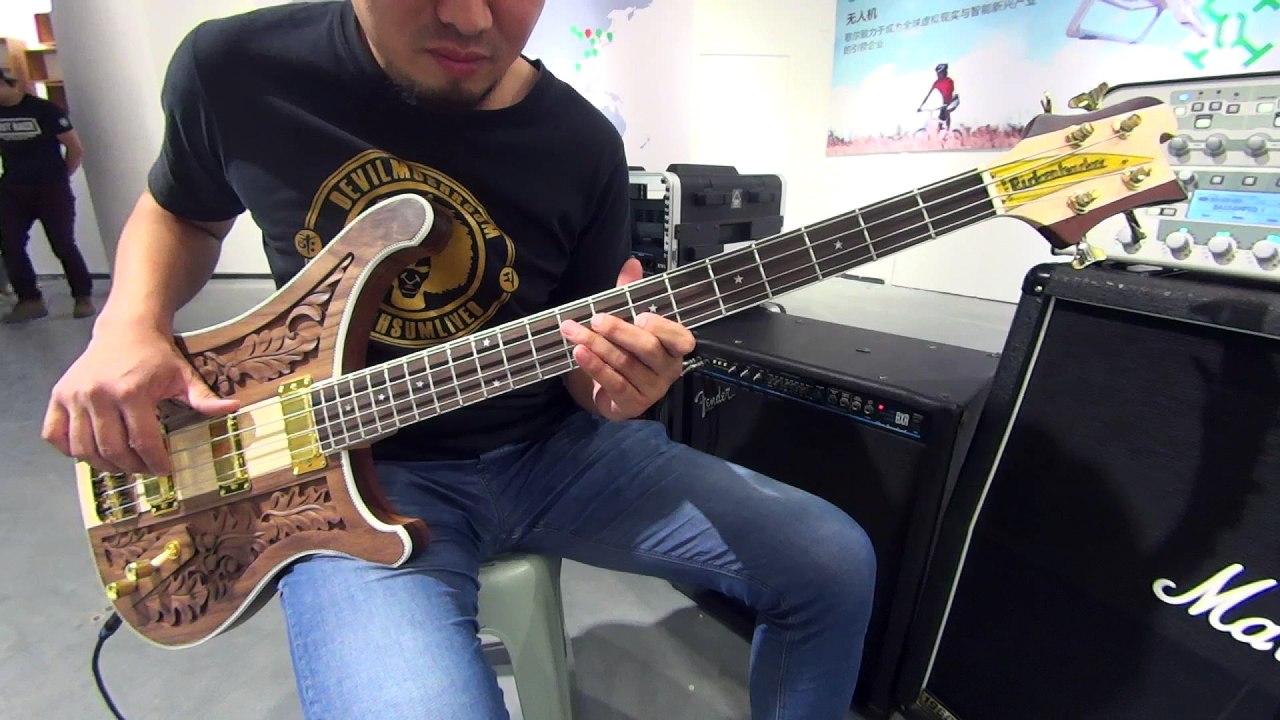 Custom Guitar Atelier 4 String Carved Bass  | Premium Hardware and Custom Guitar Quality