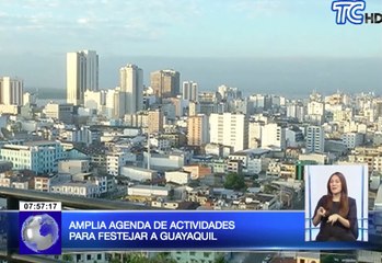 Amplia agenda de actividades para festejar a Guayaquil