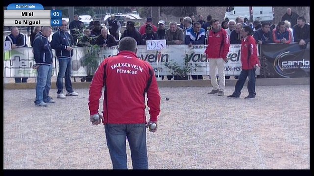 Vidéo Vaulx-en-Velin pétanque 2016 : Demi-finale MILEI vs DE MIGUEL