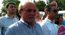 HDP'li Ertuğrul Kürkçü Adalet Yürüyüşü'ne Katıldı