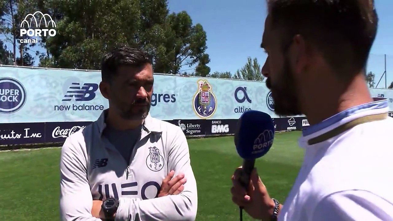 Vê como correu o primeiro dia de trabalho do FC Porto