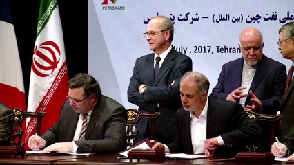 Total signe un accord gazier en Iran de plus de 4 Mds de dollars